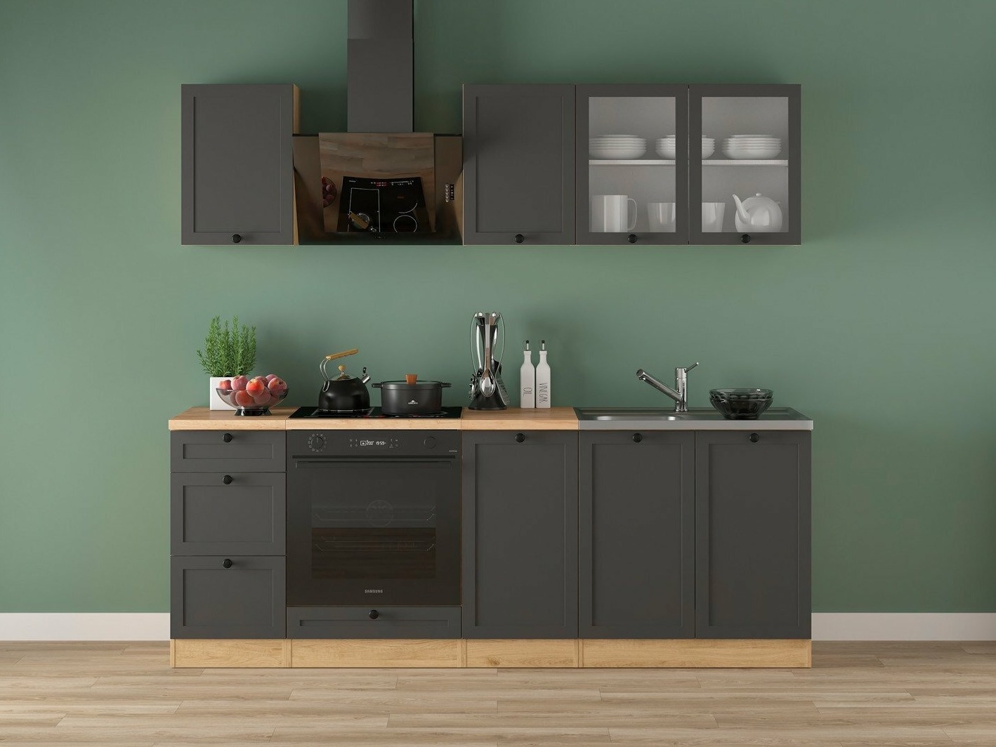 Кухненска колекция Classic Grey Oak