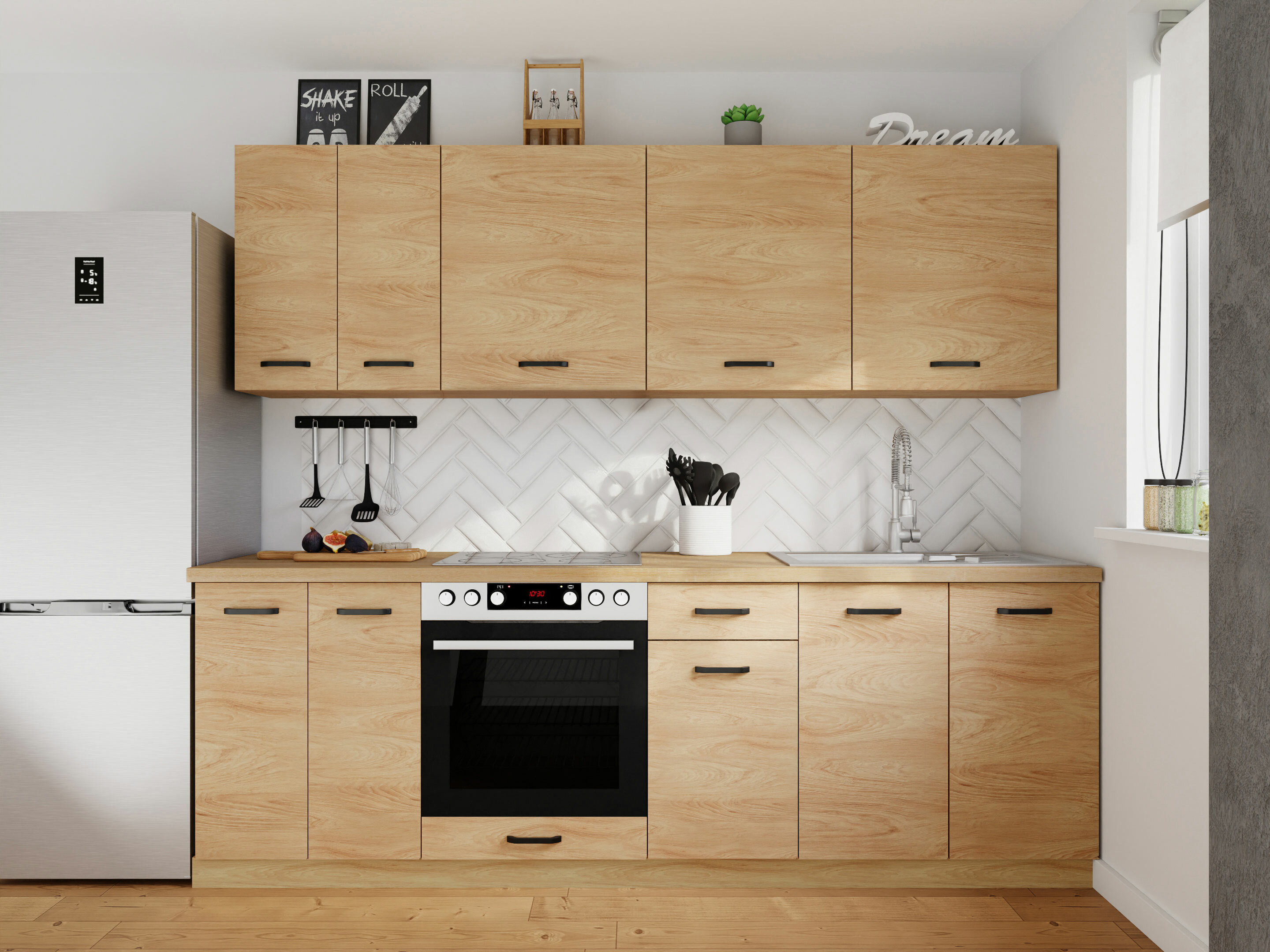 Категория Кухненска колекция Amper Oak