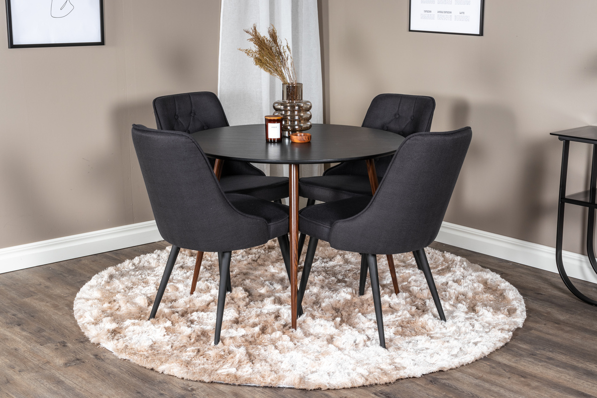 Маса Dallas 125 (Черен + Opex)