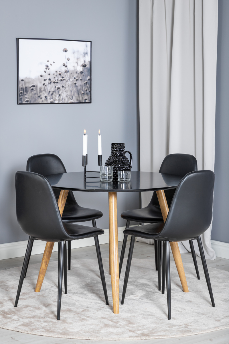 Стол Dallas 202 (Черен)