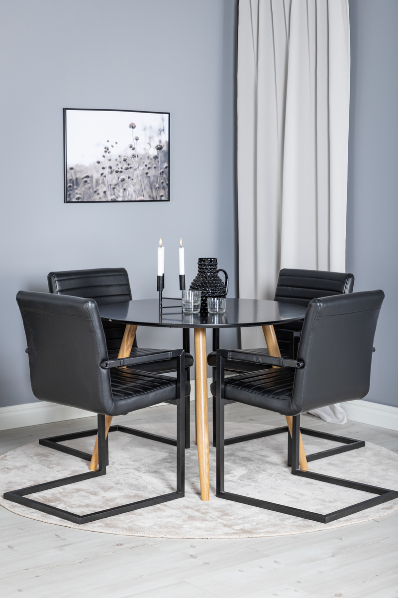 Стол Dallas 248 (Черен)