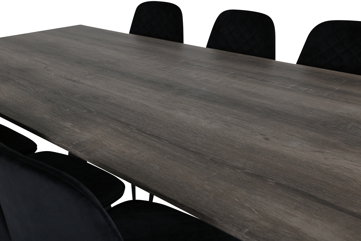 Маса и столове за трапезария Dallas 1357 (Черен)