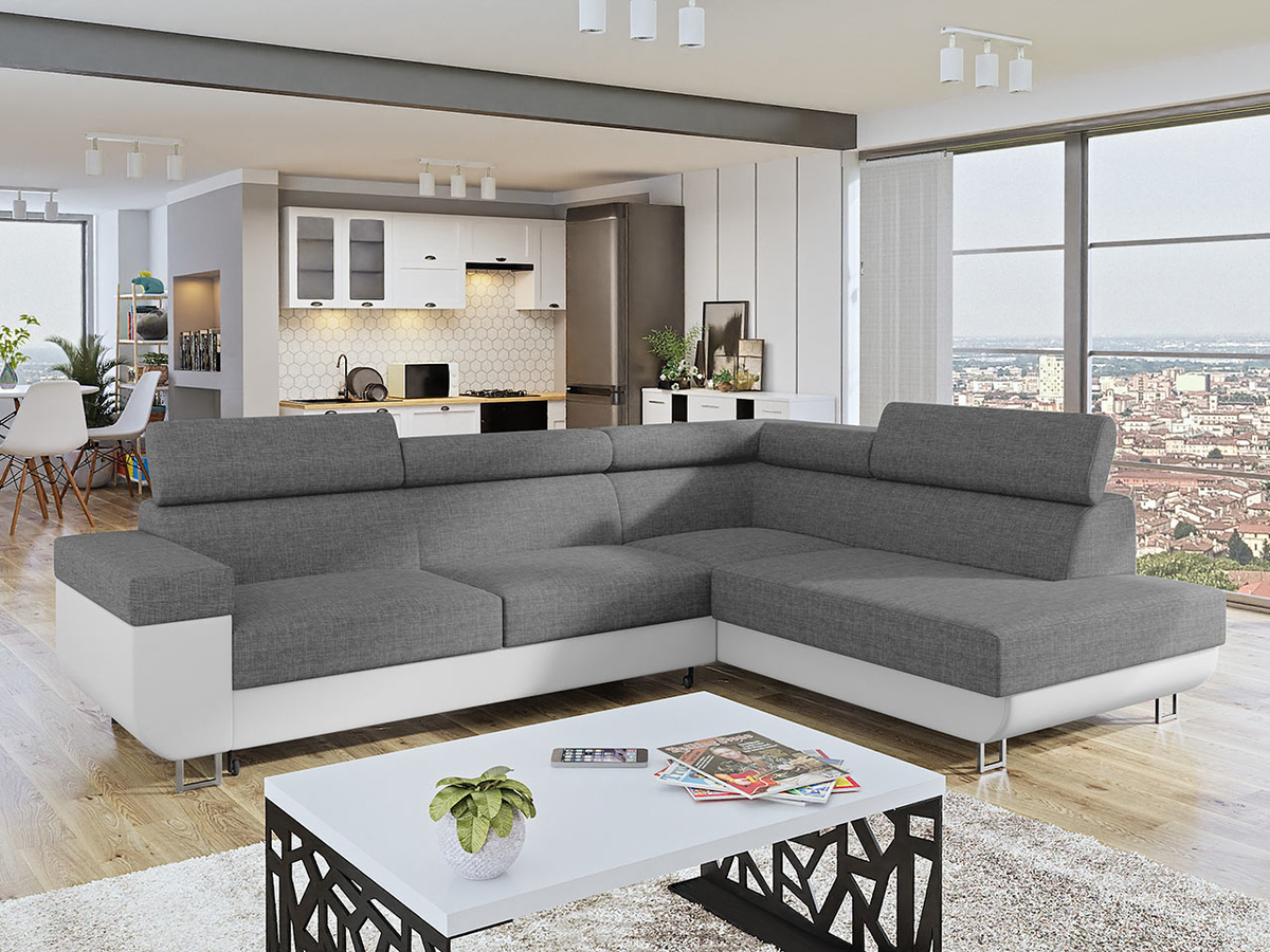 Ъглов диван Comfivo Liberta (Soft 017 + Lux 05)