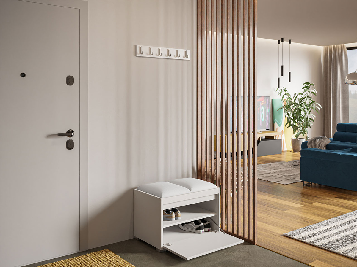 Комплект за антре Comfivo Pinus VI (Бял + Soft 017)