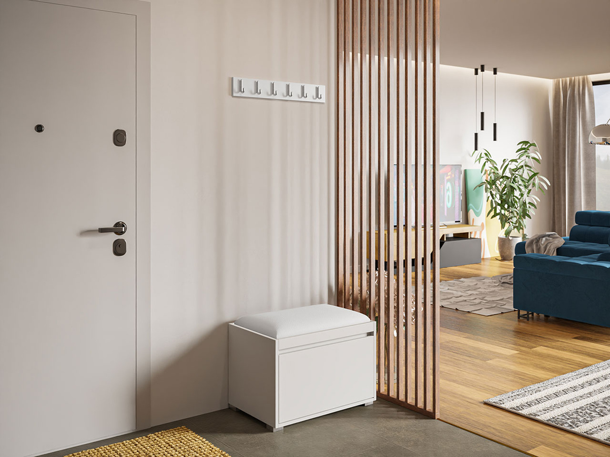 Комплект за антре Comfivo Pinus VIII (Бял + Soft 017)