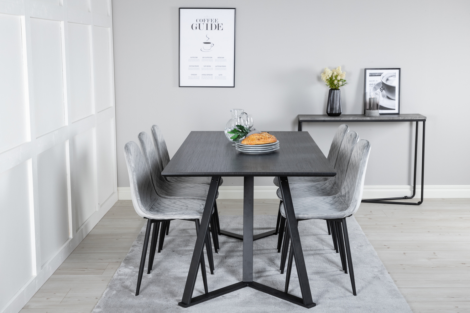 Маса и столове за трапезария Dallas 1614