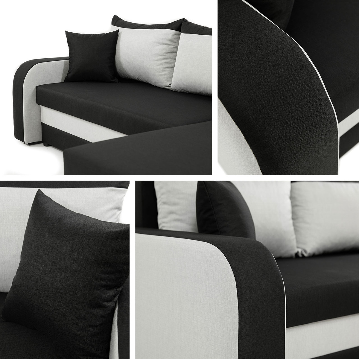 Ъглов диван Comfivo 135 (Kronos 19 + Uttario Velvet 2951)
