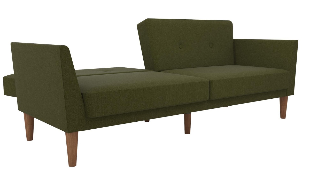 Разтегателен диван Novogratz 110 (Зелен)