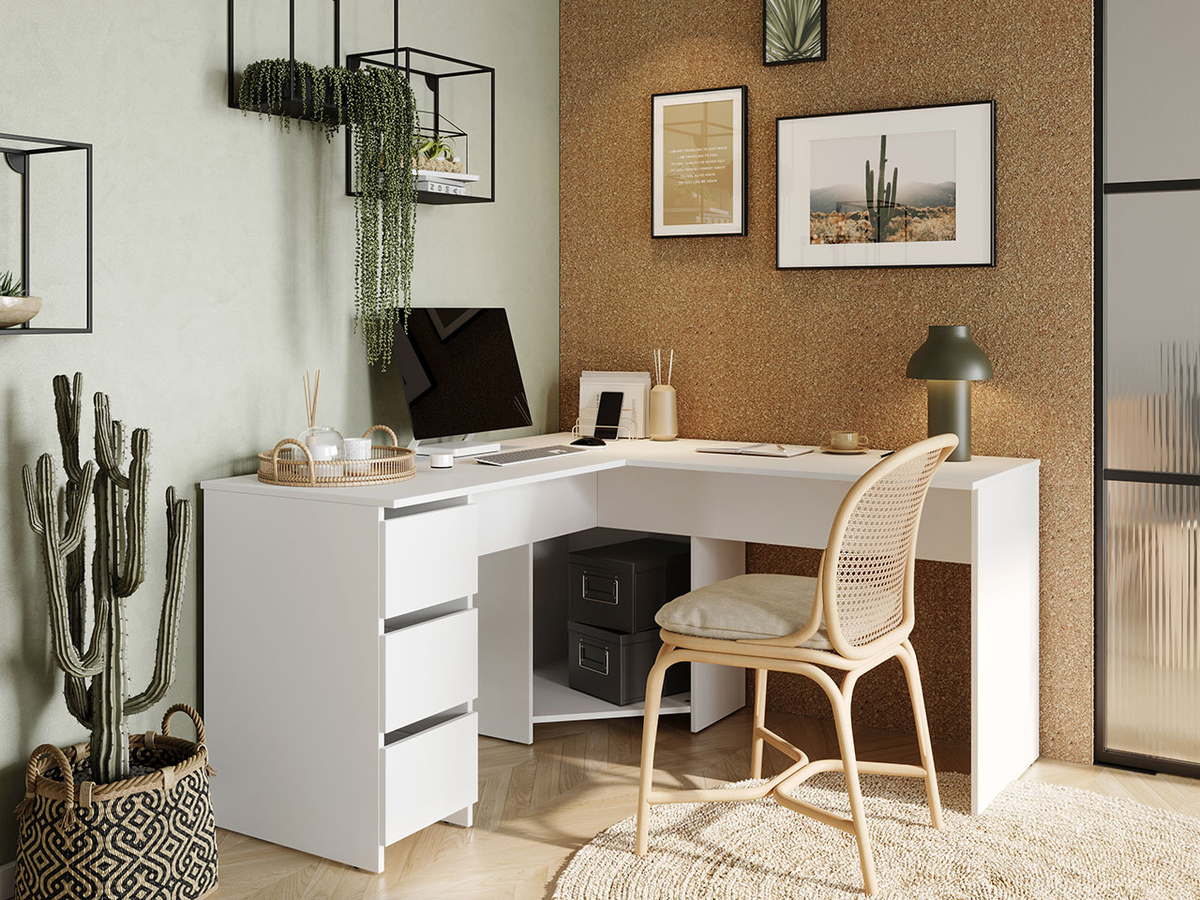 Ъглово офис бюро Comfivo Insuler