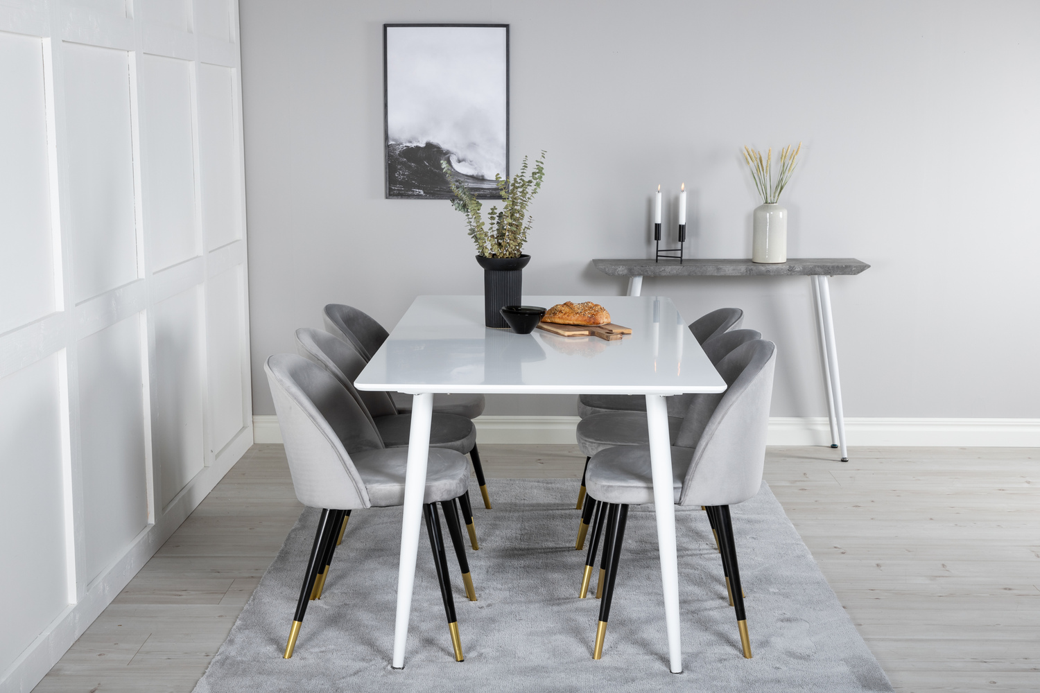 Маса и столове за трапезария Dallas 1908