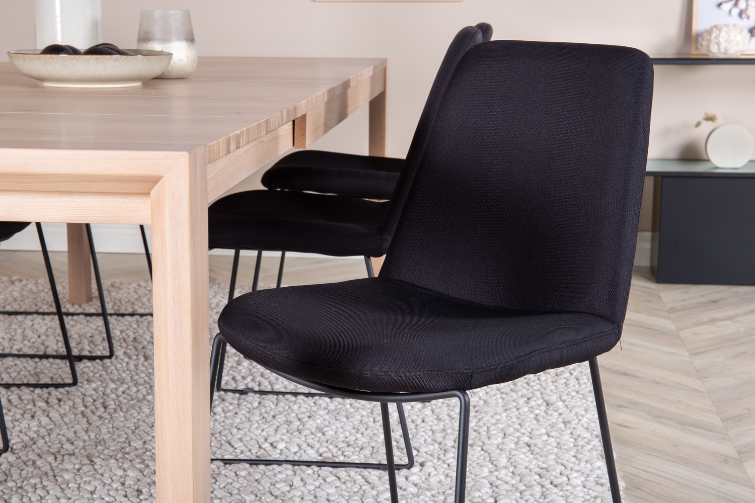 Маса и столове за трапезария Dallas 5027 (Дъб)