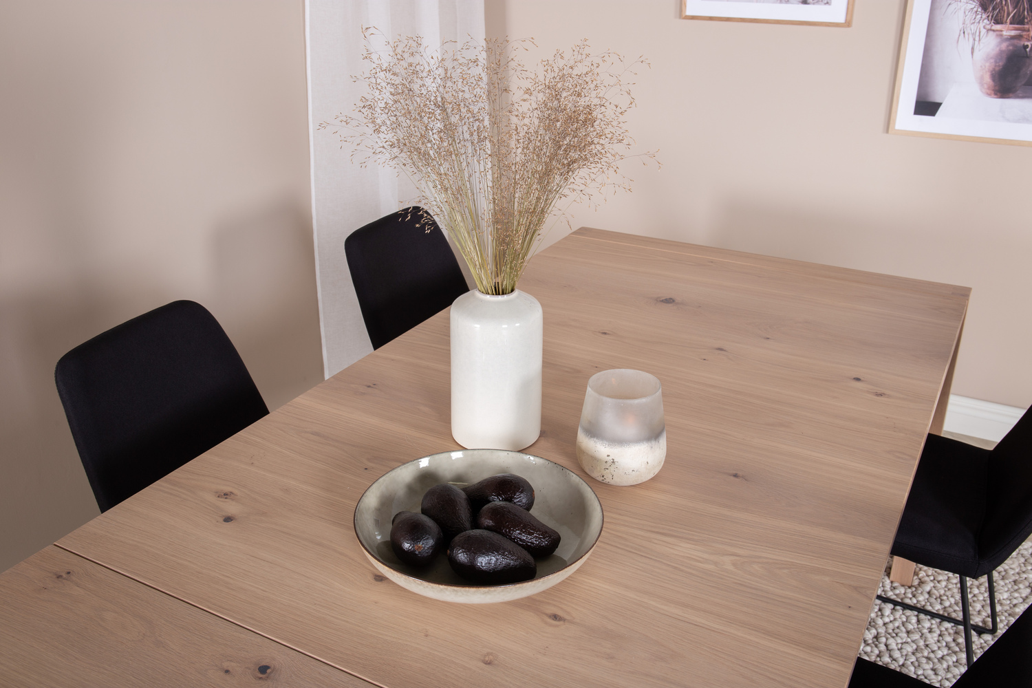 Маса и столове за трапезария Dallas 5027 (Дъб)