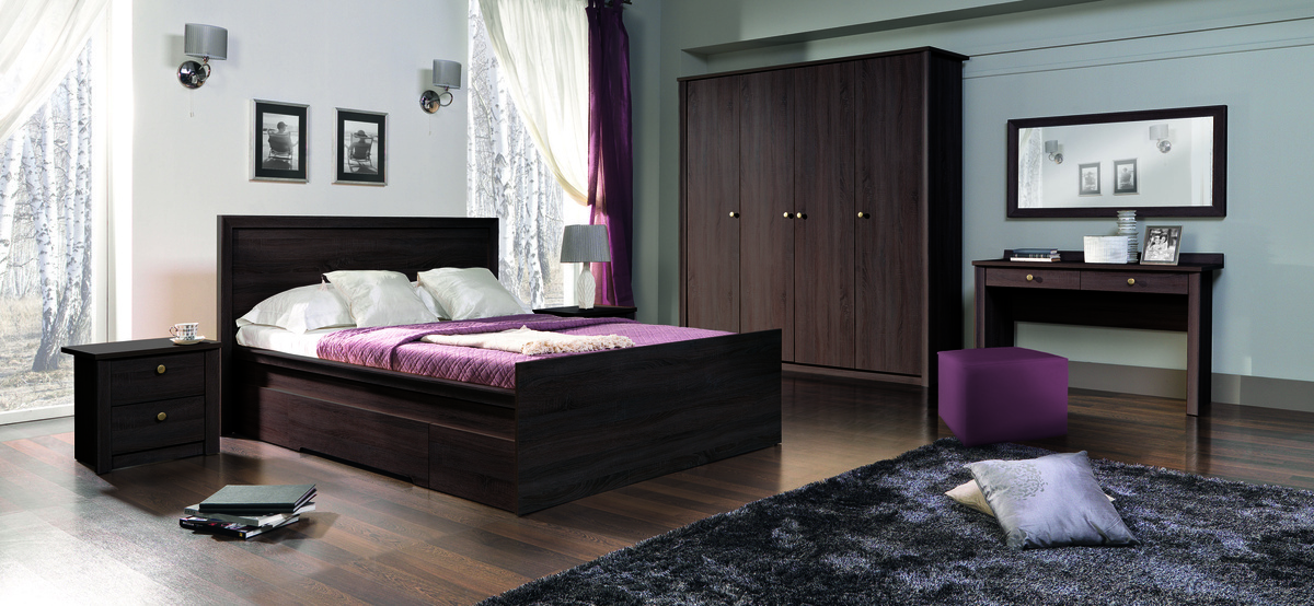 Нощно шкафче Elialo 109 (Сонома тъмен дъб)