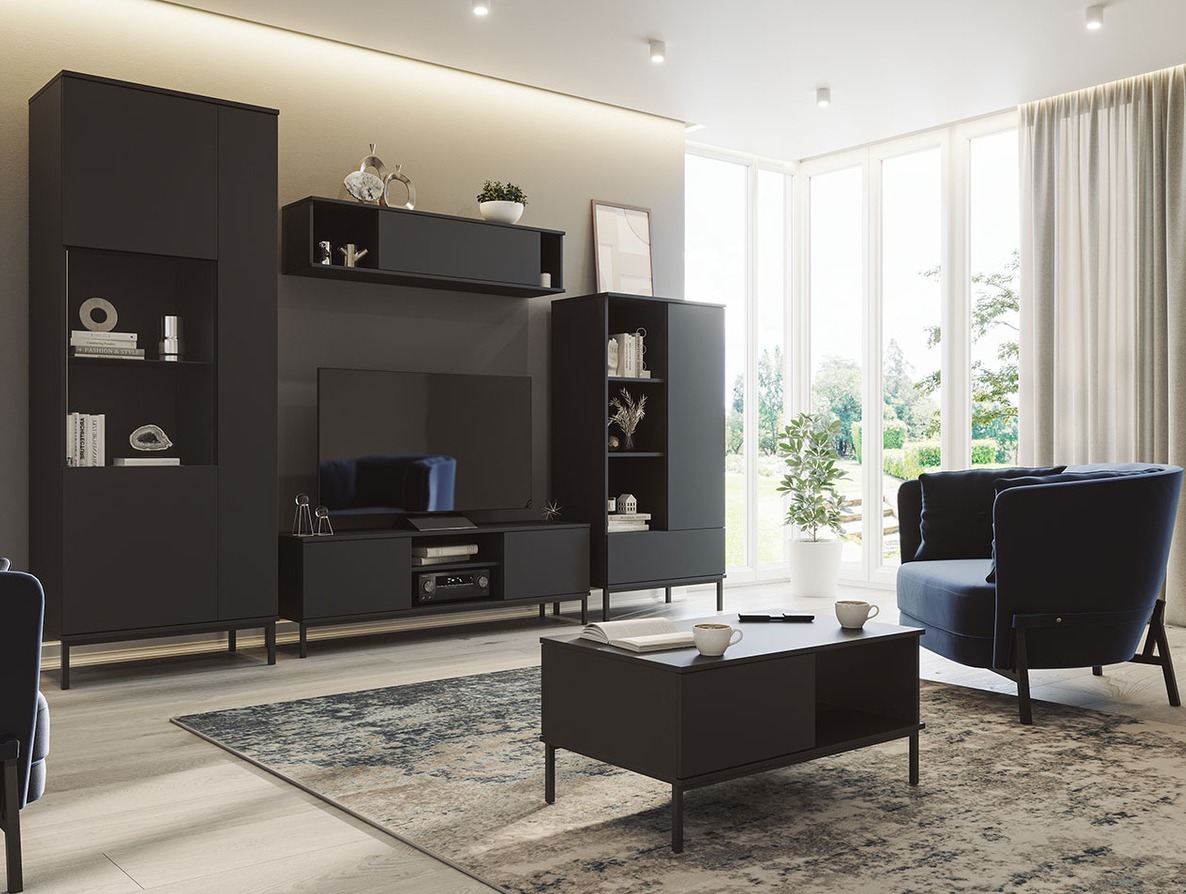 Масичка за кафе Lomsore 102 (Черен)