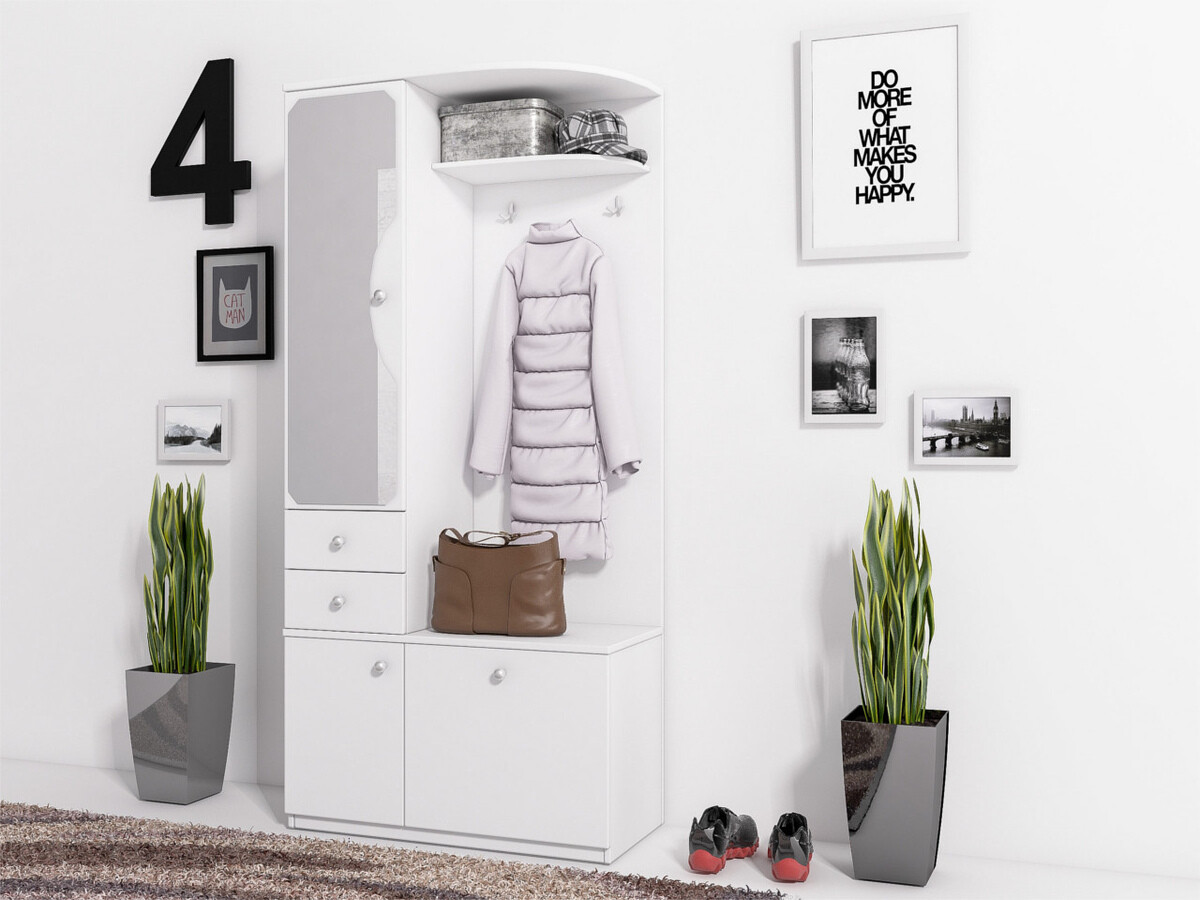 Комплект за антре Murrieta 116 (Бял)