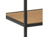 Етажерка Norsica Sevferi 153 (Черен + Див дъб)