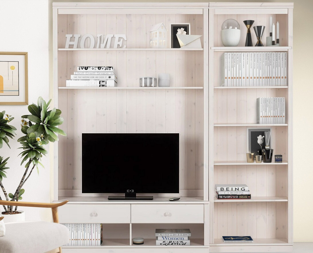 Комплект за хол Saltoro 106 (Бял)