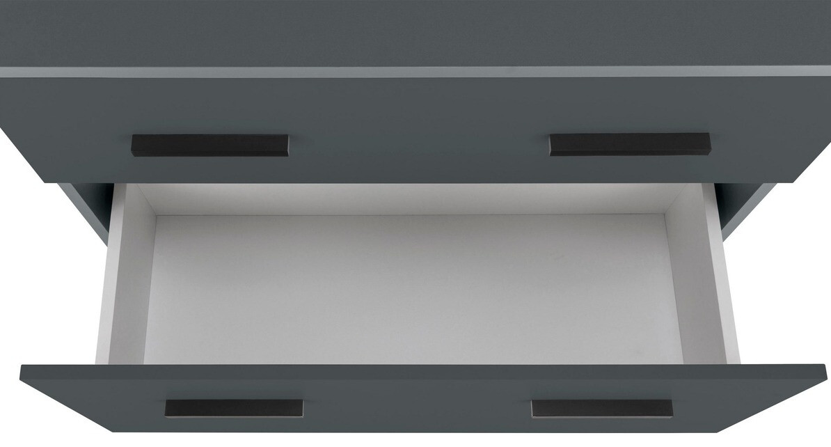 Стоящ шкаф за баня за мивка Larlori 101 (Антрацит)