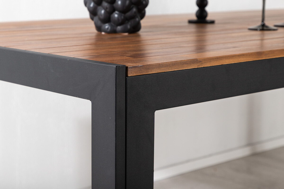 Градинска маса Dallas 673 (Акация + Черен)