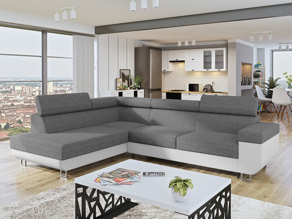 Ъглов диван Comfivo Liberta (Soft 017 + Lux 05)