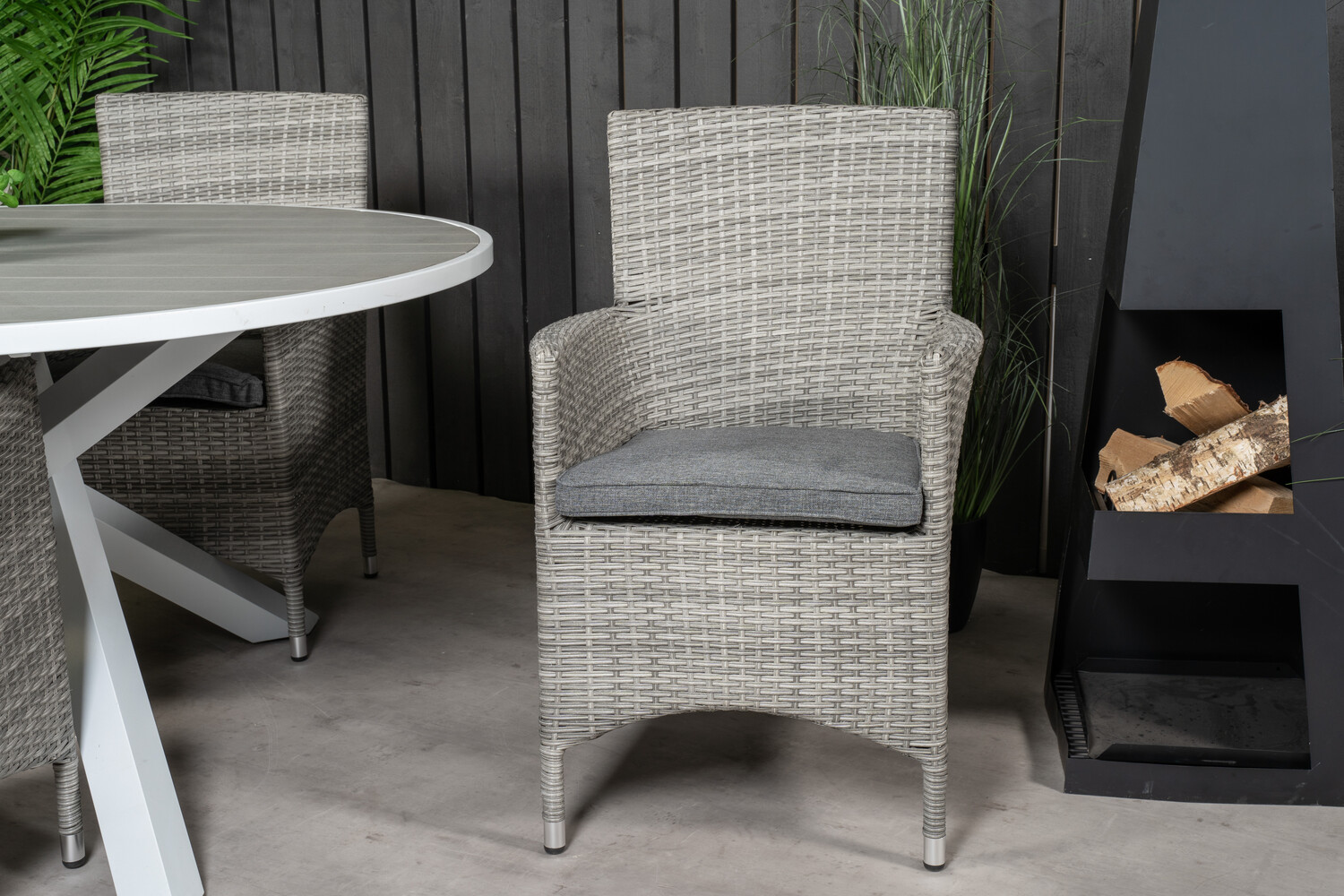 Градински комплект Dallas 2974 (Сив)