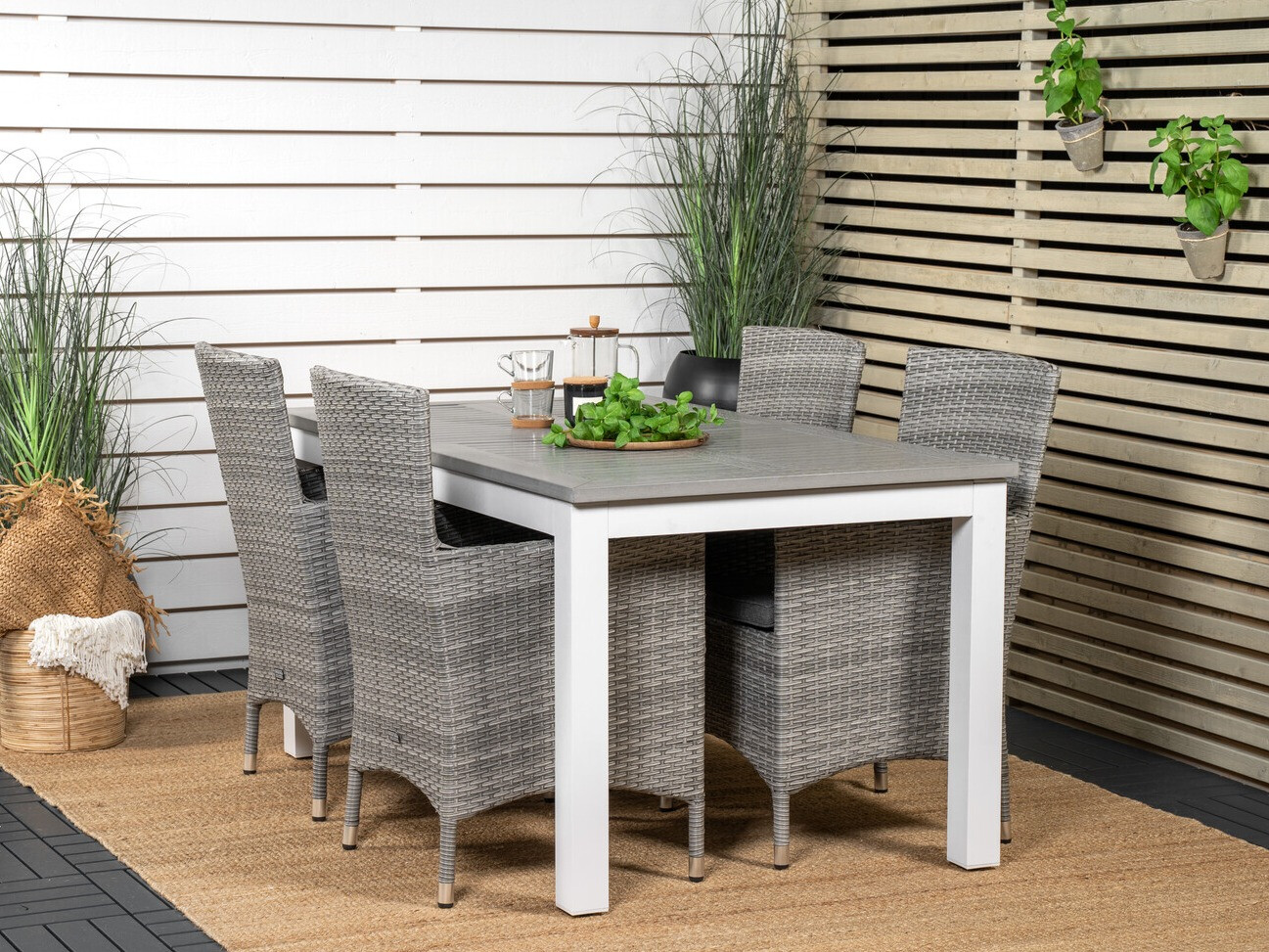 Градински комплект Dallas 3007 (Сив)