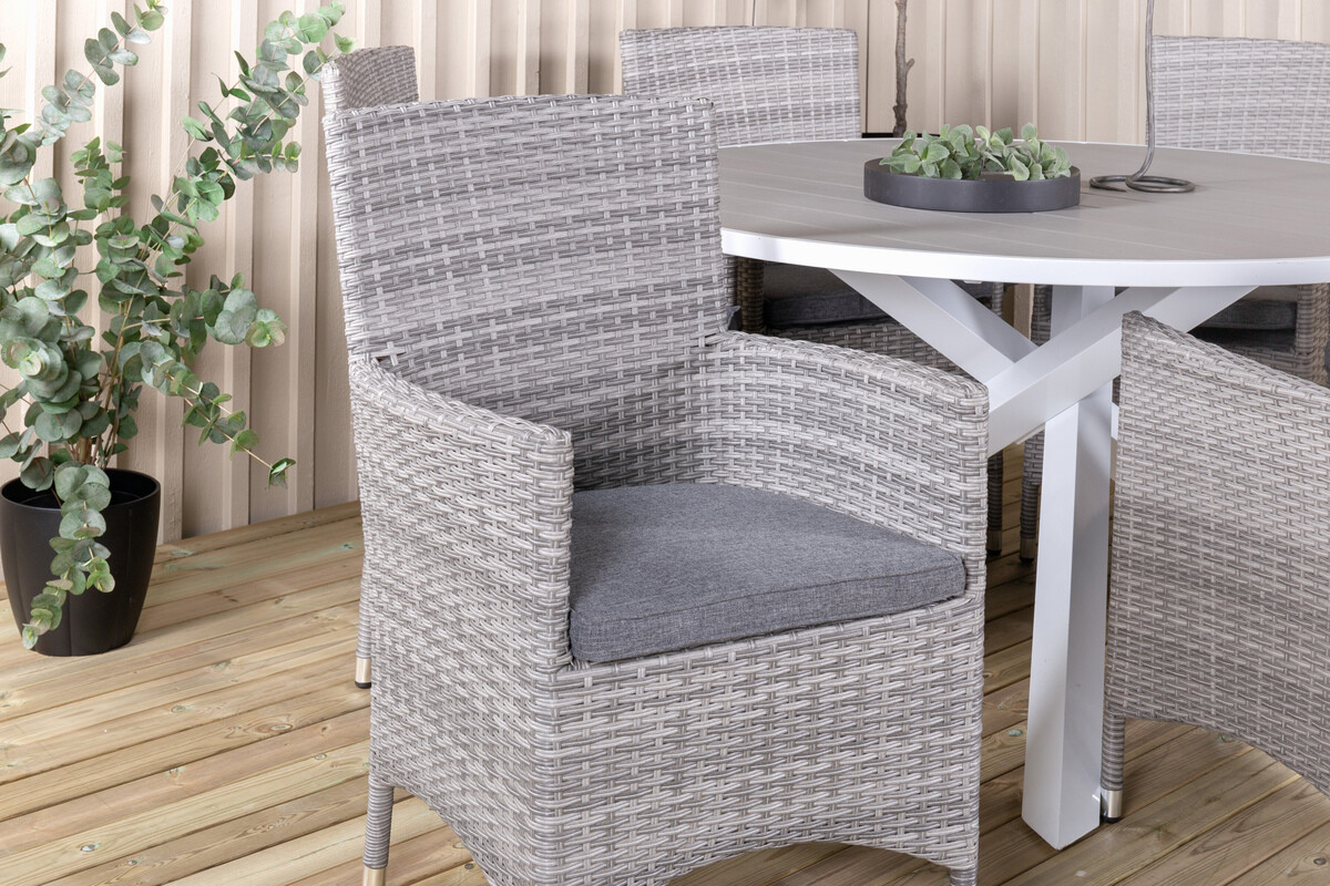 Градински комплект Dallas 3018 (Сив)