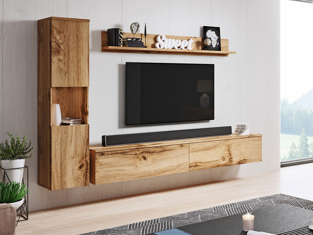 Комплект за хол Sarasota 130 (Дъб уотан)