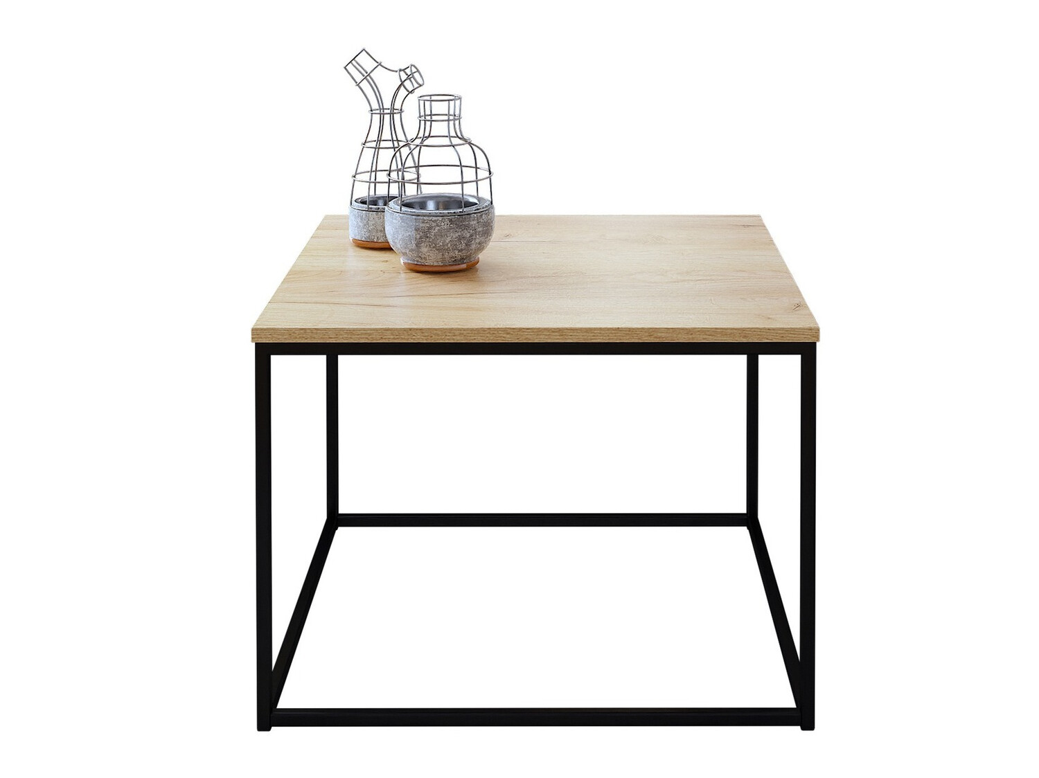 Масичка за кафе Germantown 105 (Черен мат + Дъб)