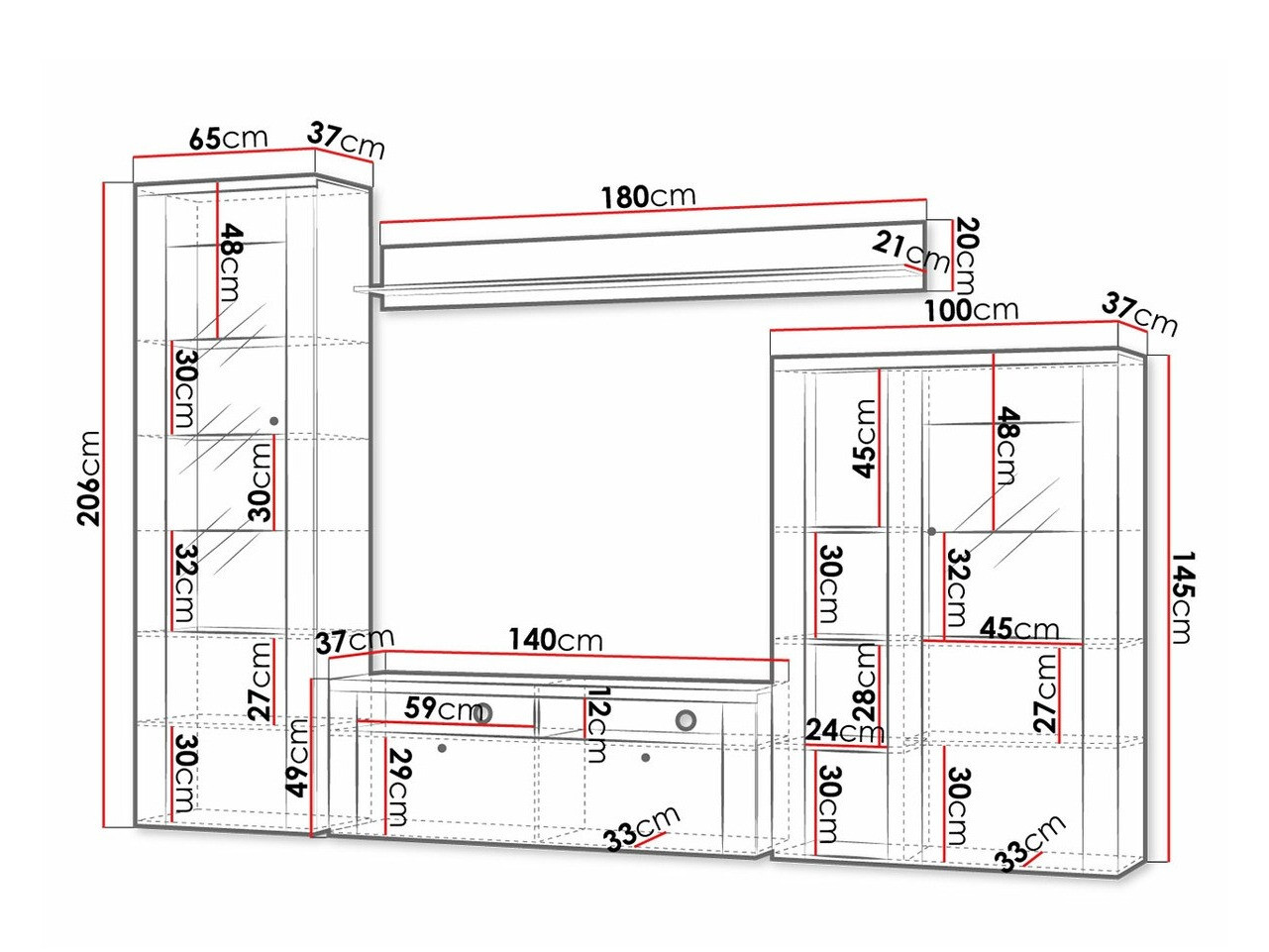 Комплект за хол Salelbo 100 (Opex)