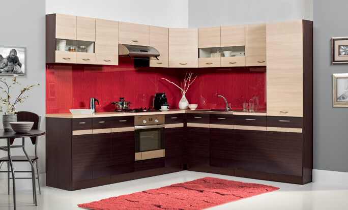 Модулен шкаф с врати Eli Dark 109