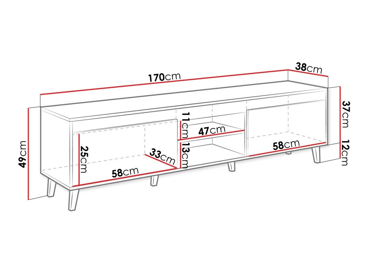 ТВ шкаф Munus I