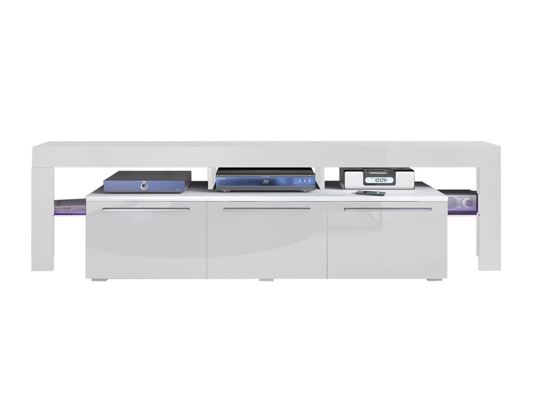 ТВ шкаф Arbor (Бял + Бял гланц)