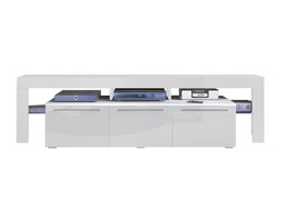 ТВ шкаф Nashville 103 (Бял + Бял гланц)