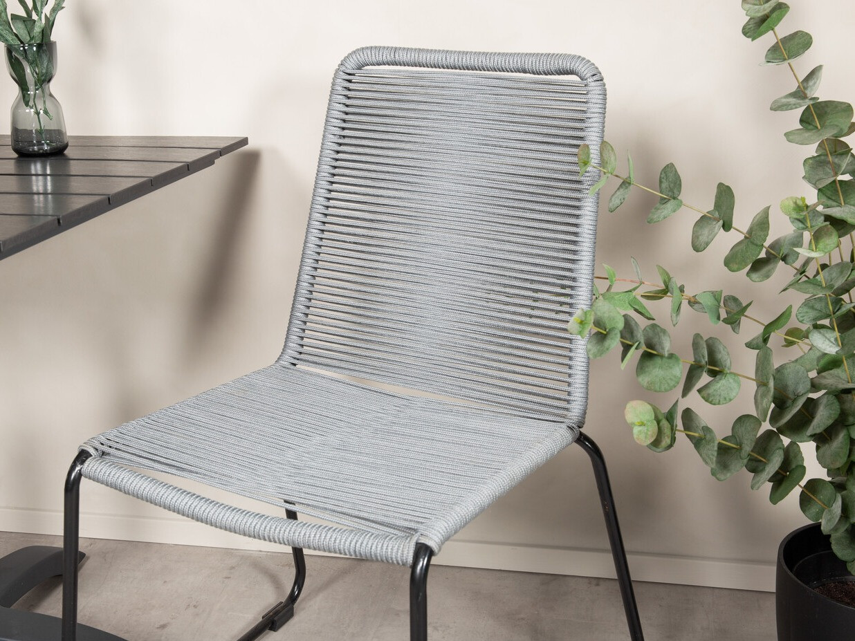 Комплект за балкон Dallas 2184 (Сив + Черен)