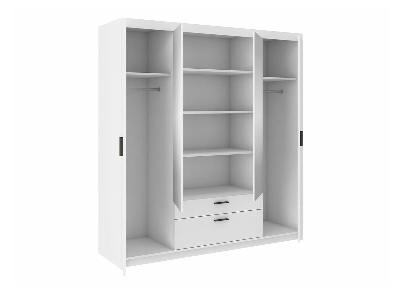 Гардероб Novduni 108 (Бял)