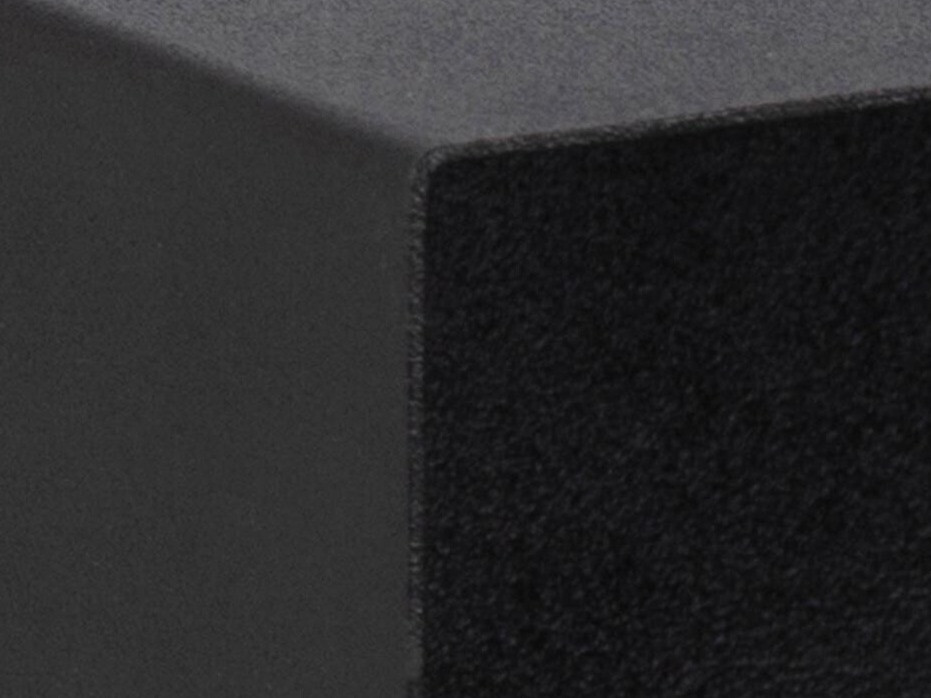 Нощно шкафче Norsica 375 (Черен + Ярък дърво)