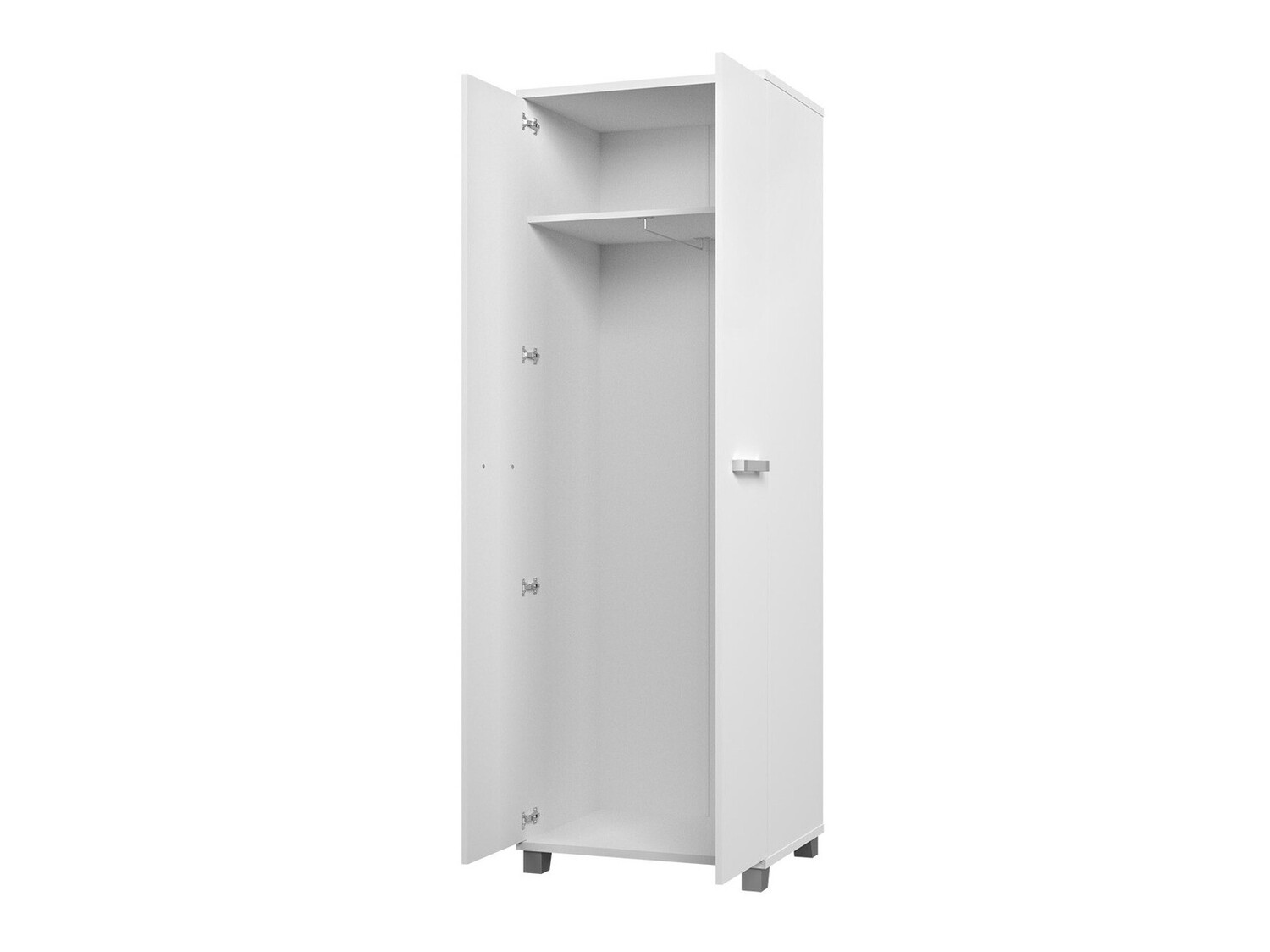 Гардероб Cirevau 117 (Бял)