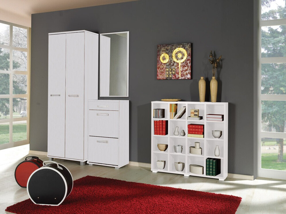 Гардероб Cirevau 117 (Бял)