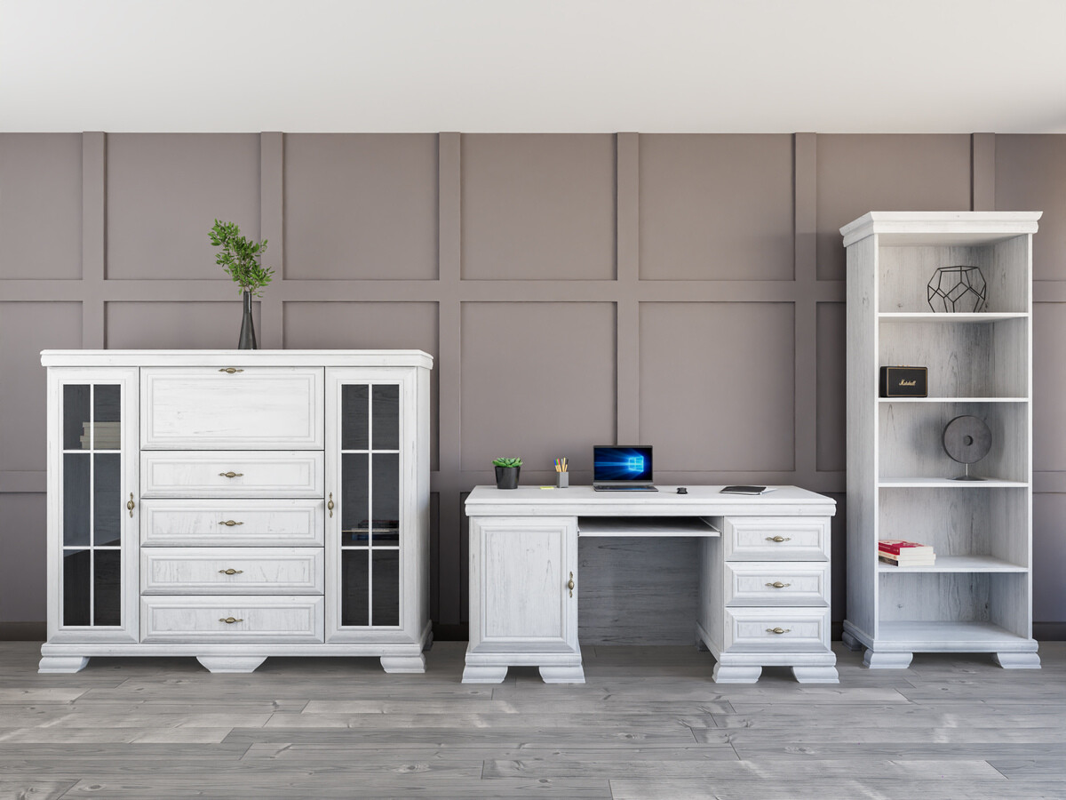 Комплект за домашен офис Salmeru 122 (Андерсън пайн)