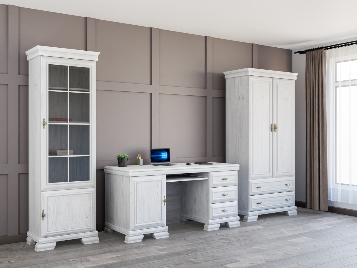 Комплект за домашен офис Salmeru 123 (Андерсън пайн)