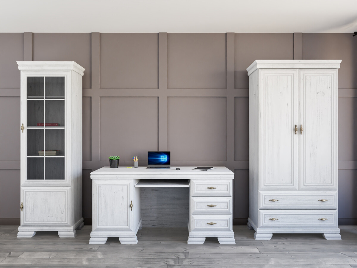 Комплект за домашен офис Salmeru 123 (Андерсън пайн)