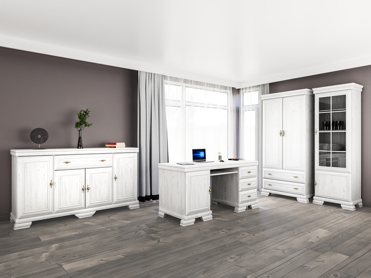 Комплект за домашен офис Salmeru 124 (Андерсън пайн)