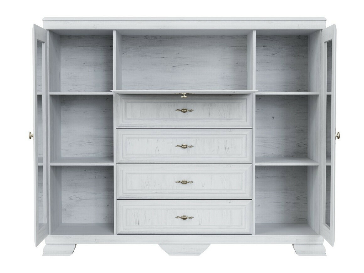 Комплект за домашен офис Salmeru 126 (Андерсън пайн)