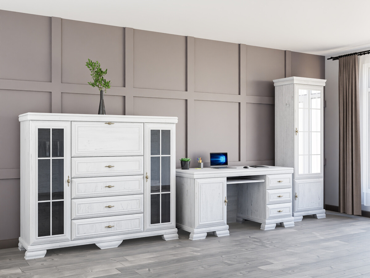 Комплект за домашен офис Salmeru 126 (Андерсън пайн)