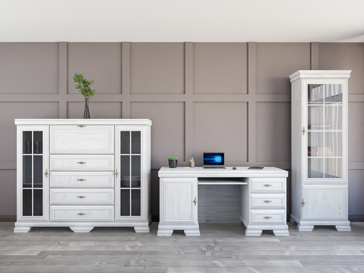 Комплект за домашен офис Salmeru 126 (Андерсън пайн)