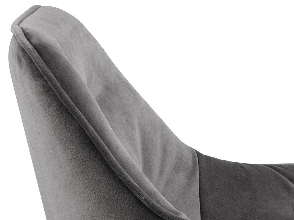 Стол Norsica 489 (Тъмно сив + Ярък дърво)