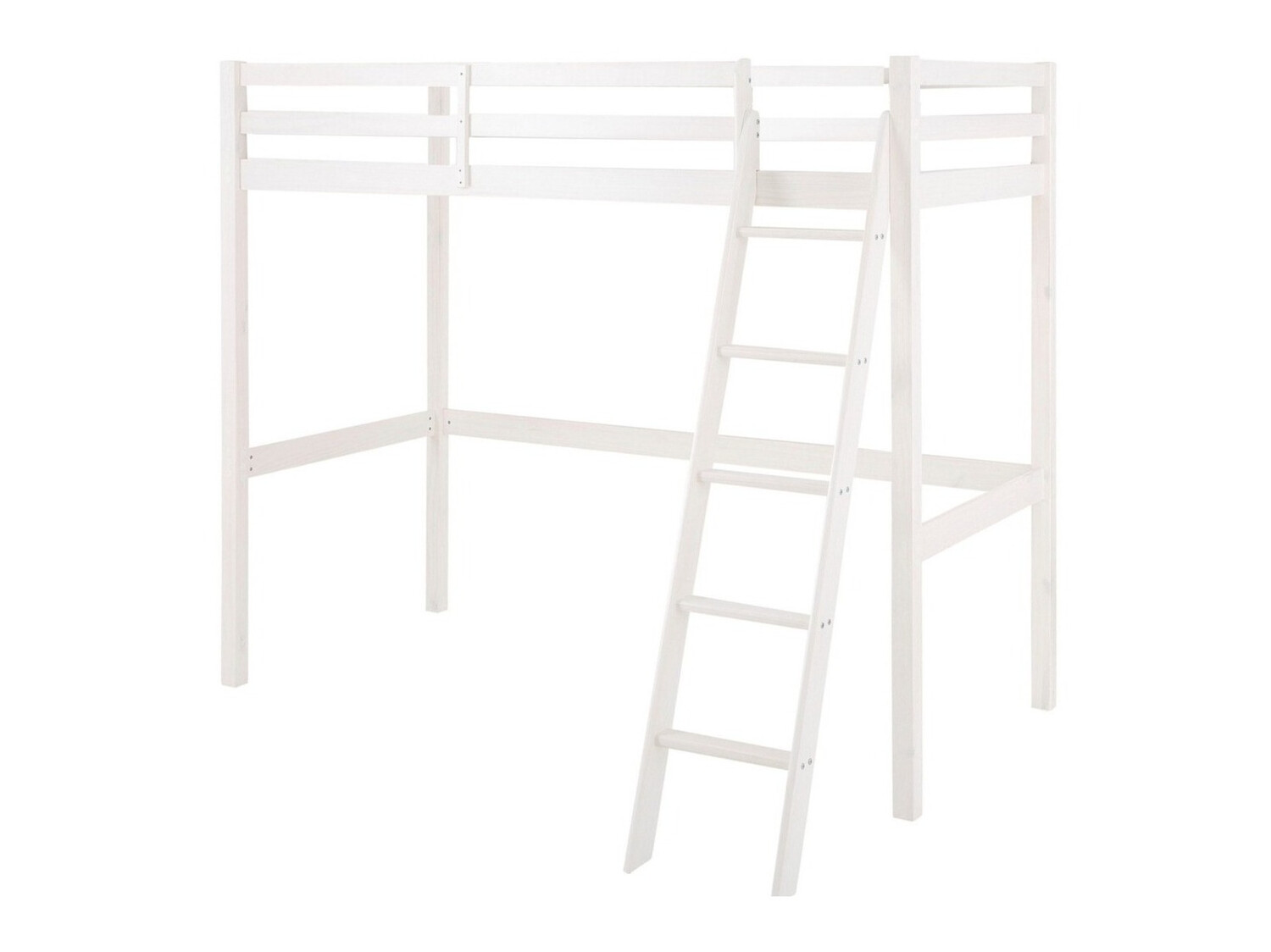 Високо легло Ruvfiva 105 (Бял)