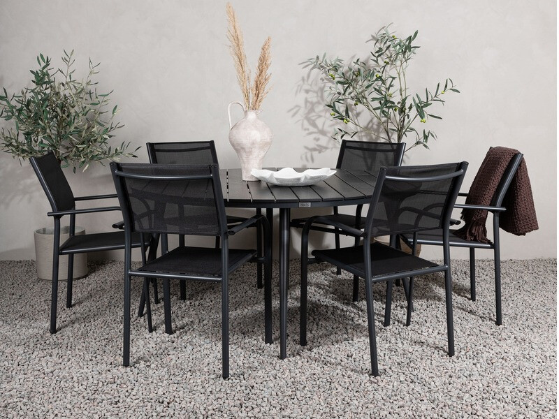 Градинска маса Dallas 2832 (Черен)