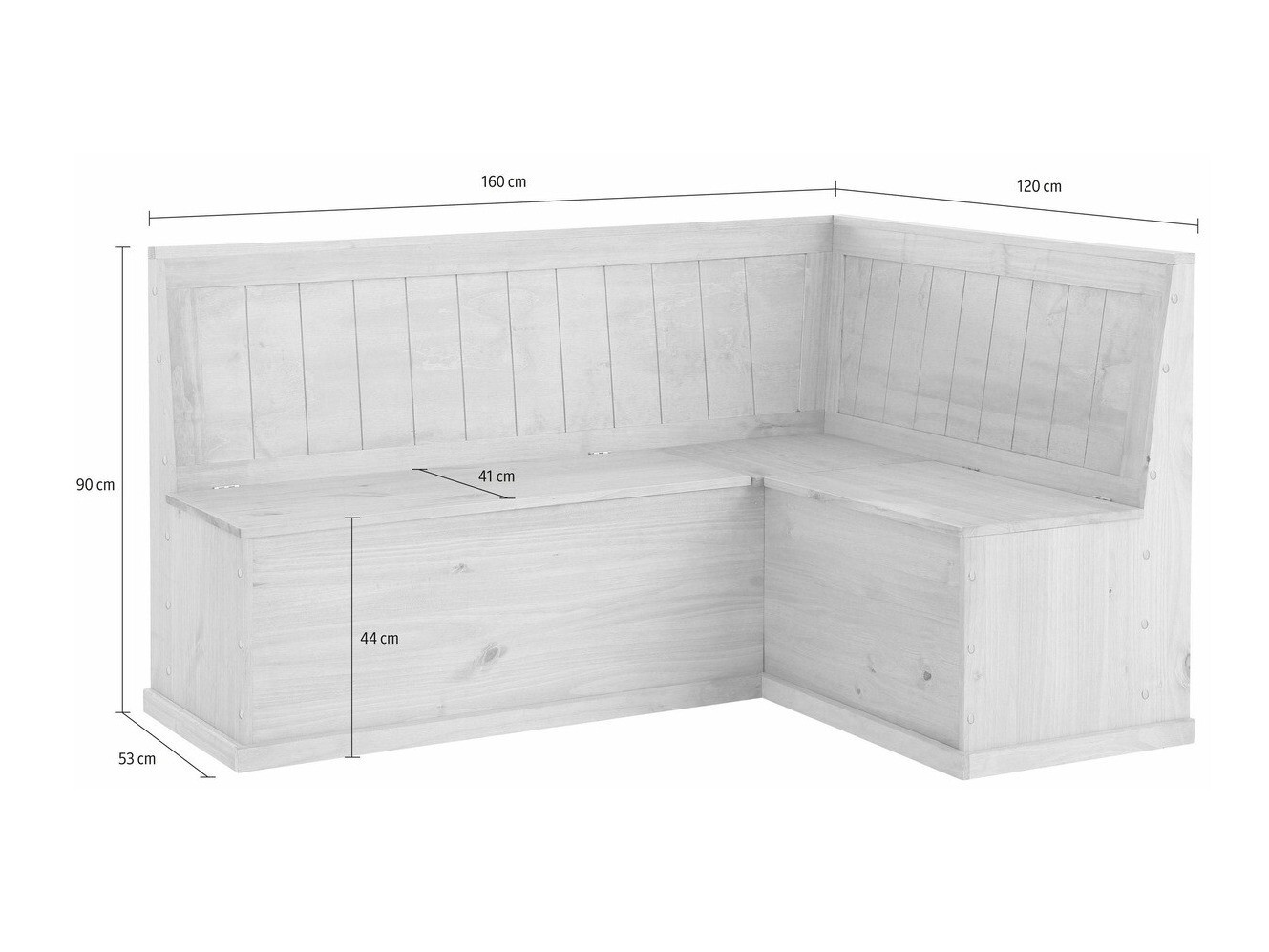 Кухненски ъгъл Cirfeli 104 (Бор)